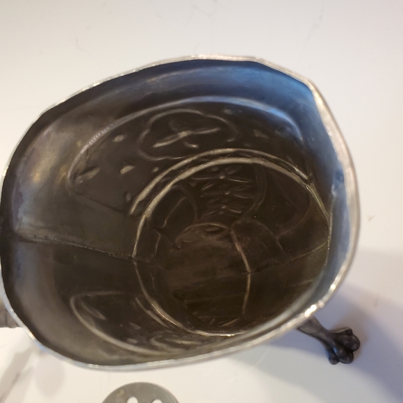 Vintage Norwegian Polland Pewter Drinking Horn By Aksel Holmsen Viking Horn Mug - Picture 12 of 14